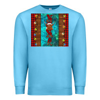 Ocean Blue nana highland cow Christmas Premium Sweatshirt - BarkalooDesign