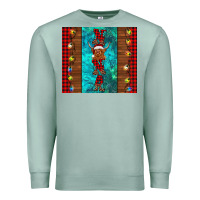 Seafoam nana highland cow Christmas Premium Sweatshirt - BarkalooDesign