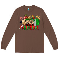 Chestnut christmas principal pencil Long Sleeve Tee - FaDigitalArtStudio