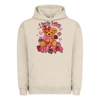 Pigment French Oak little miss valentine teddy bear Urban Hoodie - LillyAllenDesigns