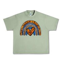 Oil Green basketball rainbow Urban Heavy Tee - Zillion Design Studio