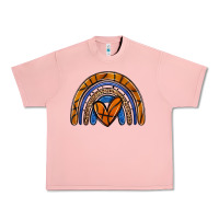 Salmon basketball rainbow Urban Heavy Tee - Zillion Design Studio