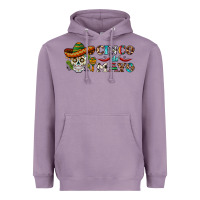 Lavender cinco de mayo skull Heavyweight Hoodie - BarkalooDesign