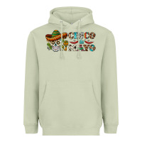 Matcha cinco de mayo skull Heavyweight Hoodie - BarkalooDesign