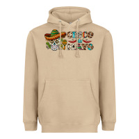 Cinco De Mayo Skull Heavyweight Hoodie | Teevron