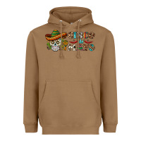 Toasted Coconut cinco de mayo skull Heavyweight Hoodie - BarkalooDesign
