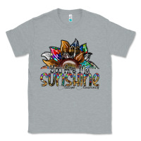 Heather Grey you are my sunshine autism awareness Classic Tee - SublimationCraftShop