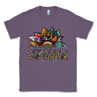 Lavender you are my sunshine autism awareness Classic Tee - SublimationCraftShop