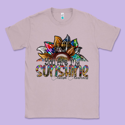 You Are My Sunshine Autism Awareness Classic Tee Designed By Sublimationcraftshop