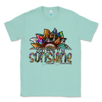 Seafoam you are my sunshine autism awareness Classic Tee - SublimationCraftShop