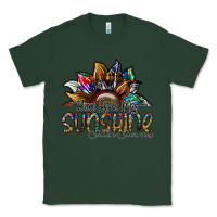 Sports Green you are my sunshine autism awareness Classic Tee - SublimationCraftShop