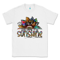 White you are my sunshine autism awareness Classic Tee - SublimationCraftShop