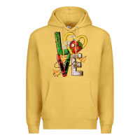 Antique Gold teacher love nca Premium Hoodie - NancyCooperArtShop