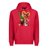 Cardinal teacher love nca Premium Hoodie - NancyCooperArtShop