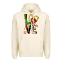 Tofu teacher love nca Premium Hoodie - NancyCooperArtShop