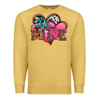 Antique Gold valentines day western hearts be mine Premium Sweatshirt - Jasminsmagicworld