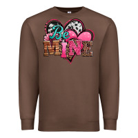 Chestnut valentines day western hearts be mine Premium Sweatshirt - Jasminsmagicworld