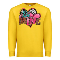 Lemon valentines day western hearts be mine Premium Sweatshirt - Jasminsmagicworld