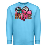 Valentines Day Western Hearts Be Mine Premium Sweatshirt | Teevron