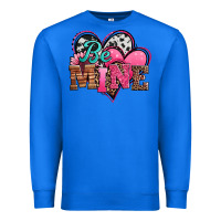 True Royal valentines day western hearts be mine Premium Sweatshirt - Jasminsmagicworld