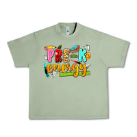 Oil Green pre k energy Urban Heavy Tee - texasbilliewilder