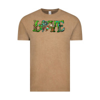 Vintage Coffee love with shamrock Vintage Tee - RanaPortraitStore