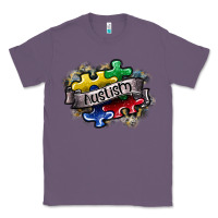 Lavender austism Classic Tee - SublimationCraftShop