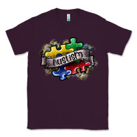 Plum austism Classic Tee - SublimationCraftShop