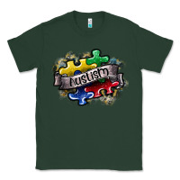Sports Green austism Classic Tee - SublimationCraftShop