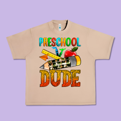 Preschool Dude Urban Heavy Tee Designed By Texasbilliewilder