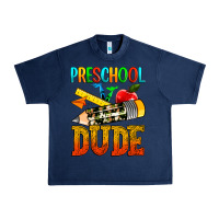 Navy preschool dude Urban Heavy Tee - texasbilliewilder