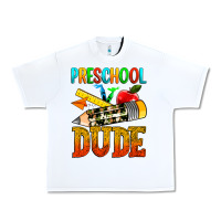 White preschool dude Urban Heavy Tee - texasbilliewilder