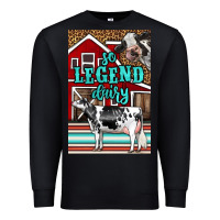 Western So Legend Dairy Holstein Cow Premium Sweatshirt | Teevron