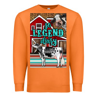 Carrot Western So Legend Dairy Holstein Cow Premium Sweatshirt - LillyAllenDesigns