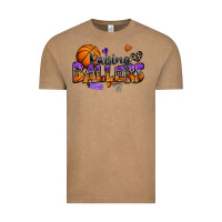 Vintage Coffee raising ballers basketball Vintage Tee - Zillion Design Studio