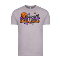 Raising Ballers Basketball Vintage Tee | Teevron