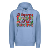 Colony Blue it's beginning to cost a lot like christmas Premium Hoodie - MaliasSmallBusiness