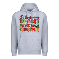 Heather Grey it's beginning to cost a lot like christmas Premium Hoodie - MaliasSmallBusiness