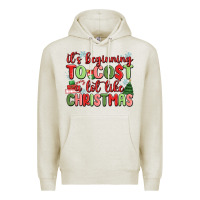 Oatmeal Heather it's beginning to cost a lot like christmas Premium Hoodie - MaliasSmallBusiness