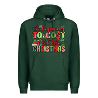 Sports Green it's beginning to cost a lot like christmas Premium Hoodie - MaliasSmallBusiness