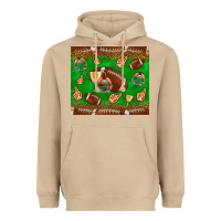 Mushroom football leopard Heavyweight Hoodie - NancyCooperArtShop