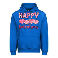 Cobalt happy valentines Urban Hoodie - LillyAllenDesigns