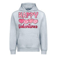 Heather Grey happy valentines Urban Hoodie - LillyAllenDesigns