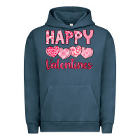 Pigment Midnight Navy happy valentines Urban Hoodie - LillyAllenDesigns