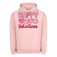 Pigment Salmon happy valentines Urban Hoodie - LillyAllenDesigns