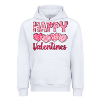 White happy valentines Urban Hoodie - LillyAllenDesigns