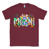 Burgundy Easter Day mini Classic Tee - Neo Western
