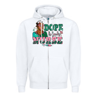 White afro  nurse dope black Zipper Hoodie - AdoDesignShop
