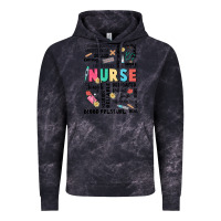 Cloud Black nurse word Vintage Hoodie - JahusDesignShop
