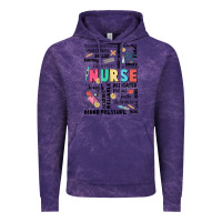 Cloud Purple nurse word Vintage Hoodie - JahusDesignShop